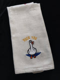 ITH Digital Embroidery Pattern for Duck You 2.7 X 3.9 Stand Alone Design, 4X4 Hoop