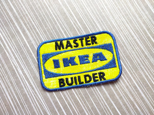 ITH Digital; Embroidery Pattern for IKEA Master Builder Patch 2" X 3 1/8", 4X4 Hoop