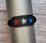 ITH Digital Embroidery Pattern for Bracelet Charm Triple Star, 4x4x Hoop