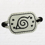ITH Digital Embroidery Pattern for Bracelet / Shoe Charm Naruto Headband, 2X2 Hoop