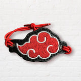 ITH Digital Embroidery Pattern for Bracelet Charm Naruto Cloud, 2X2 Hoop