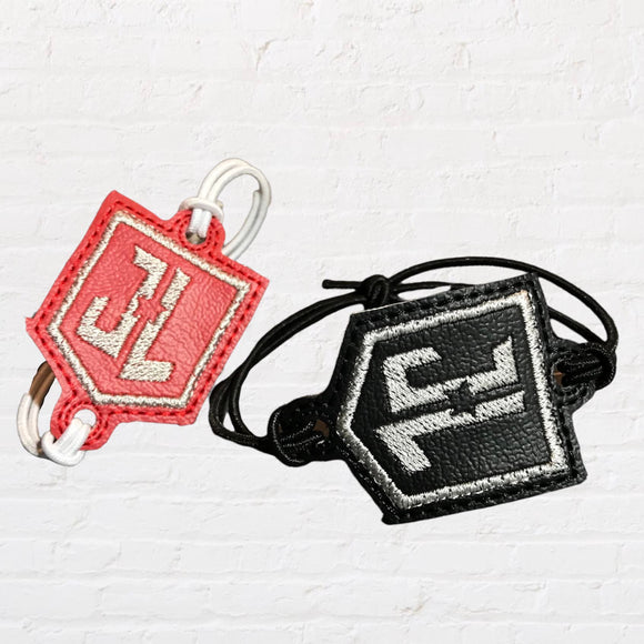 ITH Digital Embroidery Pattern for Bracelet / Shoe Charm Justice League, 2X2 Hoop