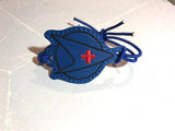ITH Digital Embroidery Pattern for Bracelet / Shoe Charms Trek Badges Set of 4, 2X2 hoop