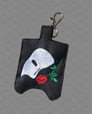 ITH Digital Embroidery Pattern for Phantom of the Opera 1oz. Sanitizer Holder, 5X7 Hoop