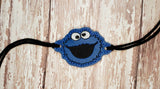 ITH Digital Embroidery Pattern for Bracelet Charm Cook Monster, 2X2 Hoop