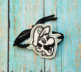 ITH Digital Embroidery Pattern for Bracelet Charm Luigi, 2X2 Hoop