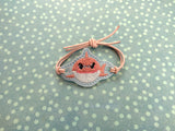 ITH Digital Embroidery Patterns for Bracelet Charm Shark Family Set of 6, 2X2 Hoop