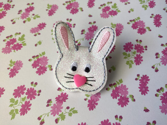 ITH Digital Embroidery Pattern for Bunny Cord Wrap, 4X4 Hoop