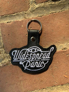 ITH Digital Embroidery Pattern for Widespread Panic Snap Tab / Key Chain, 4X4 Hoop