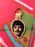 ITH Digital Embroidery Pattern for Ringo Snap Tab / Key Chain, 4X4 Hoop