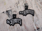 ITH Digital Embroidery Pattern For I'm A Strutter Snap Tab / Key Chain, 4X4 Hoop