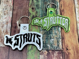 ITH Digital Embroidery Pattern For The Struts Snap Tab / Key Chain, 4X4 Hoop