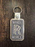 ITH Digital Embroidery Pattern For R Royce Snap Tab / Key Chain, 4X4 Hoop