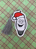 ITH Digital Embroidery Pattern For Christmas Light Dude Ornament, 4X4 Hoop