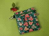 ITH Digital Embroidery Pattern For Cash/Card 4.5X5 Tall Zipper Pouch, 5X7 Hoop