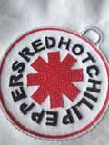 ITH Digital Embroidery Pattern For Red Hot Chilipeppers Ornament, 4X4 Hoop