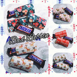 ITH Digital Embroidery Pattern for Snack Size Candy Bar Sleeve, 4X4 Hoop, Scrap Buster