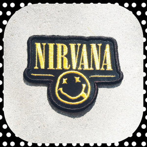ITH Digital Embroidery Pattern For Nirvana Patch, 4X4 - 5X7 Hoop