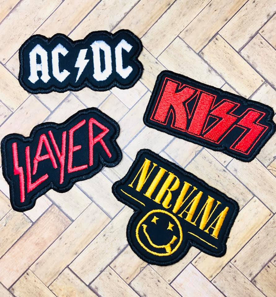 ITH Digital Embroidery Pattern for AC/DC Patch, 4X4 - 5X7 Hoop – Bad Bobbin
