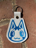 ITH Digital Embroidery Pattern for AC Rosie Snap Tab / Key Chain, 4X4 Hoop