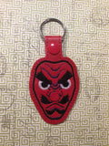 ITH Digital Embroidery Pattern for DS Sakonji Mask Snap Tab / Key Chain, 4X4 Hoop