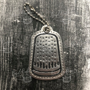 ITH Digital Embroidery Pattern for Monopoly Thimble Zipper Pull, 4X4 Hoop