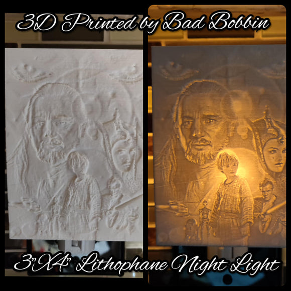 Lithophane Night Light Star War I
