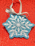 ITH Digital Embroidery Pattern For Snowflake I Ornament, 4X4 Hoop