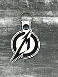 ITH Digital Embroidery Pattern for Metallica M Snap Tab / Key Chain
