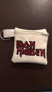 ITH Digital Embroidery Pattern for Iron Maiden Zip Bag, 4x4 hoop